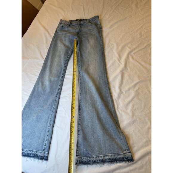 Lucky Brand Olivia Flare Womens Blue Jeans Stretch Boho Hippie 27x33 - Picture 6 of 8